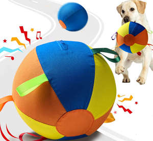 Juguetes para Perros, Pelota de Entrenamiento Inflable Gigante Extra Grande, Impermeable, con Diseño Moderno de Dibujos Animados para Perros <span class=keywords><strong>Border</strong></span> <span class=keywords><strong>Collie</strong></span> - Product Image 1