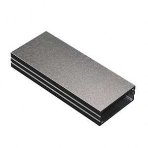Caja de Extrusión de Aleación de Aluminio EBM HF-A-22 IP54 6063 con Superficie Sandblasted para Caja de Conexiones Electrónicas (18x46xPersonalizado mm) - Product Image 2