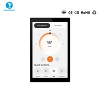 Portworld Nouveau Panneau de Contrôle Intelligent pour Maison Connectée avec Écran Tactile 8 Pouces RK3506 RK3566