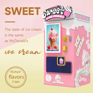 Prix de gros d'usine de distributeur automatique de crème glacée de robot intelligent de libre-service <span class=keywords><strong>commercial</strong></span> - Product Image 5