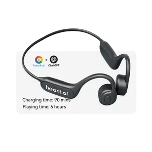 Auriculares inteligentes de conversación Auriculares portátiles con grabadora de IA Reconocimiento de voz Auriculares inalámbricos Chatbot Auriculares