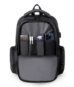 Mochila para Portátil de Gran Capacidad, Resistente al Agua, con Puerto de Carga USB, Antirrobo, para Viajes y Uso Diario, para Hombre - Product Image 6