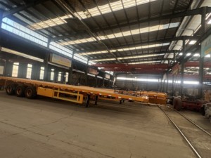 Semirremolque Contenedor Flexible y Económico de 3 Ejes para Transporte Marítimo de Corta Distancia, Caja Doble de 20 pies - Product Image 6