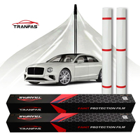 Film de protection de peinture transparent en TPU 8,5 mil 1,53 x 15 m pour voiture, film PPF auto-réparateur, résistant aux rayures, anti-taches, résistant aux UV, en rouleau