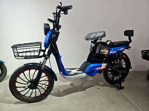 Vélo Électrique 48V 350W en Promotion, Vélo de Ville Adulte 16 Pouces, <span class=keywords><strong>Moteur</strong></span> Sans Balais, Freins à Disque Doubles, Suspension Avant, Haute Qualité, Prix Bas - Product Image 6