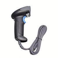 Lector de código de barras Android con cable portátil USB Código Qr de mano 1D 2D Escáner de código de barras