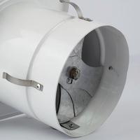 Diffuseur de sol décoratif moderne en aluminium avec finition blanche thermolaquée, grille de diffusion d'air à poser au sol