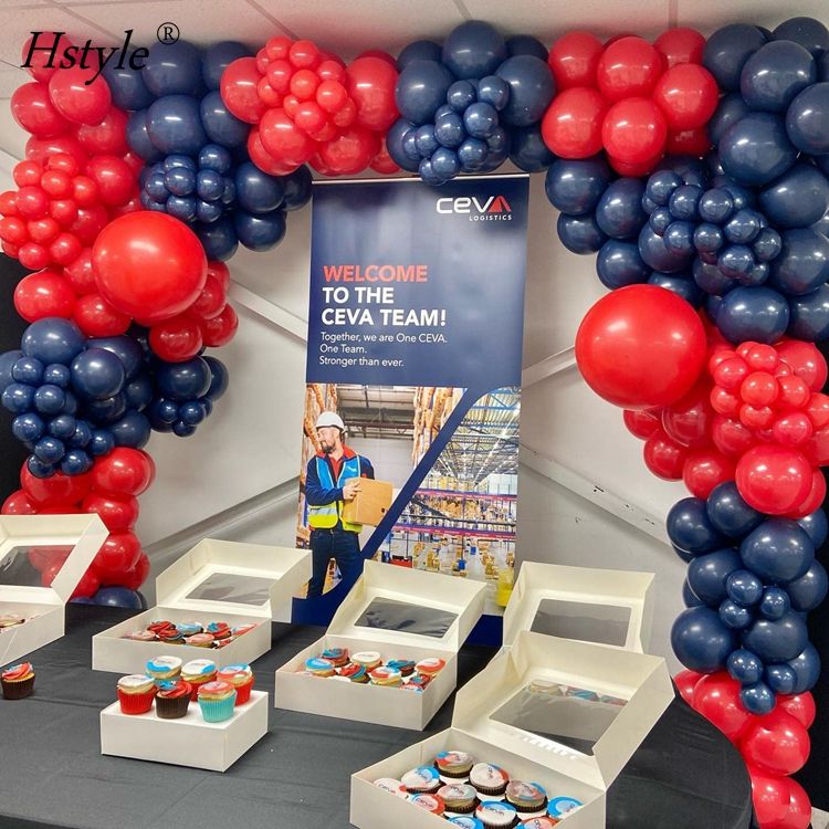 Palloncini Rossi Opachi 12 Pollici - 100 Pezzi Con Nastri, Per Feste E Decorazioni - Foto 12