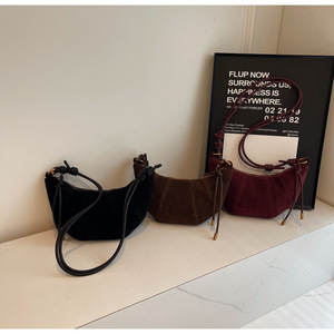 2025 Inspiration Retro Fashion Handbag Moon Modeling Bag Leopard Print Bolso bandolera de hombro para mujer - Product Image 3
