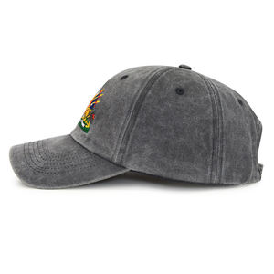 Casquette de baseball vintage non structurée en coton lavé 100 % personnalisée avec logo brodé, 6 panneaux, pour homme, vente en gros - Product Image 5