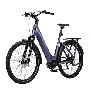 จักรยานไฟฟ้า EU warehouse Electric City Bike ขนาด 27.5 นิ้ว โครงอะลูมิเนียม 250W ระบบขับเคลื่อนกลางพร้อมเซ็นเซอร์แรงบิด - Product Image 5