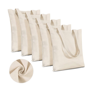 Nouveau sac fourre-tout en coton écologique réutilisable, tendance et à la mode, sac en toile de coton, vente en gros - Product Image 3
