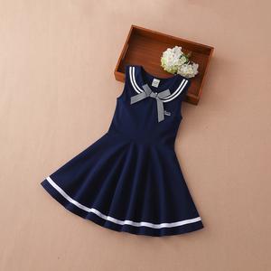 Vestidos para Niña E2WOO, Diseño Nuevo, Vestido Marinero sin Mangas con Vuelo para Niñas de 3 a 12 Años - Product Image 5