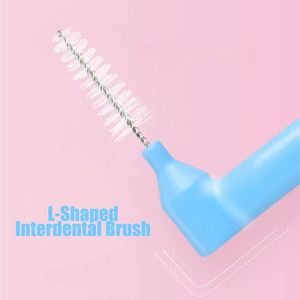 Cepillo Interdental Portátil, Cabezal de Hilo Dental, Herramienta de Limpieza Bucal, Mini Cepillo Interdental - Product Image 4