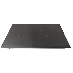 Placa de Inducción de Vidrio LinFeng Kanger con Control Deslizante Horizontal, Cocina de Inducción de Doble Quemador, 4000 Vatios - Product Image 1