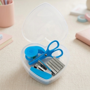 Set <span class=keywords><strong>de</strong></span> Papelería con Forma <span class=keywords><strong>de</strong></span> Corazón, Multifuncional, para Niños, Regreso a Clases, Útiles <span class=keywords><strong>Escolares</strong></span> Kawaii - Product Image 2