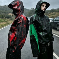 Vestes pour hommes personnalisées BINBEIER à faible MOQ, vêtements thermoréactifs, veste de pluie, vente en gros, coupe-vent thermochromique, veste hydrochromique