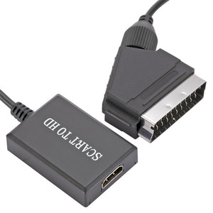 Convertisseur SCART <span class=keywords><strong>vers</strong></span> <span class=keywords><strong>HDMI</strong></span> 720P 1080P, adaptateur de conversion vidéo et audio pour HDTV - Product Image 6