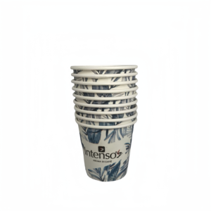 Gobelet en carton jetable imprimé couleur personnalisée, qualité alimentaire, revêtement PE écologique, biodégradable, recyclé pour café chaud, thé, jus à emporter - Product Image 6