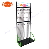Einzelhandel Laden Handschuhe Ständer Korb Netzregal Netz-Display Metalldrahtregal
