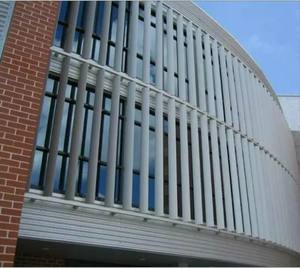 Aileron en aluminium <span class=keywords><strong>Lame</strong></span> <span class=keywords><strong>de</strong></span> persienne en alliage d'aluminium <span class=keywords><strong>Lame</strong></span> <span class=keywords><strong>de</strong></span> persienne solaire Fenêtres Volets extérieurs Ventilation Persiennes - Product Image 2