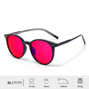 Gafas de <span class=keywords><strong>Computadora</strong></span> con Marco Redondo TR90 <span class=keywords><strong>para</strong></span> <span class=keywords><strong>Hombre</strong></span> y Mujer, Moda 2025, Gafas con 99% de Protección Anti-Luz Azul y <span class=keywords><strong>Lentes</strong></span> con Tinte Rojo - Product Image 4