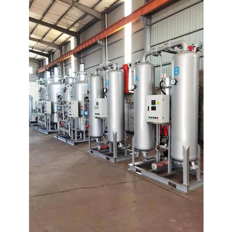 hochreiner psa-gasgasgasgenerator mit hoher reinigung von 99,999 % in lebensmittelqualität vom chinesischen hersteller preis für lebensmittelindustrie