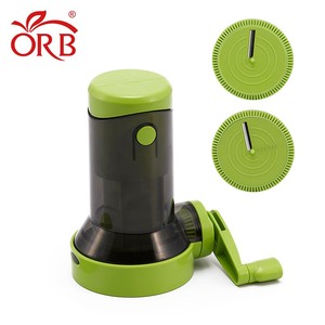 <span class=keywords><strong>Spiraliseur</strong></span> manuel rotatif pour <span class=keywords><strong>légumes</strong></span> et carottes, usage quotidien, avec lames en acier inoxydable et multifonction - Product Image 5