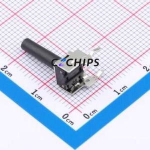 GT-TC101B-H165-L1 Tactile Switch Through hole,6x7.5mm Switch Single Pole Single Throw Round Button 2.5N Right Angle Insert - Product Image 2