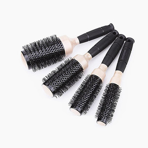 Asciugacapelli Professionale Spazzole Per Capelli di Nylon Per Lo Styling Canna Tonda Pettine Dei Capelli - Product Image 2