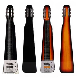 GECKO GH-101 yüksek kalite toptan OEM Lap çelik gitar 6 dizeleri Musicians moda özel slayt elektrik gitar müzisyenler için