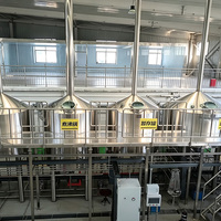 Pompa Wadah Tekan Stainless Steel 2000L 5000L Mesin Pembuatan Bir Sistem Pabrik Bir Peralatan Bir untuk Pabrik Bir