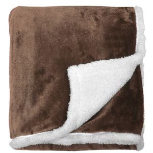 Prêt à expédier couverture super douce en polaire douce avec Sherpa confortable et moelleux chaud pour lit canapé voyage - Product Image 4