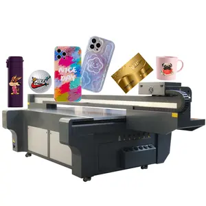 Focusinc. grande impressora uv impressora telha de metal 2513 caneca de café uv lisa impressora china para garrafas de plástico