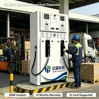Pompa Bahan Bakar Anti Ledakan Presisi Tinggi 220V dengan Kartu IC Cerdas untuk Bensin/Solar/Metanol/Etilanol, Dapat Disesuaikan