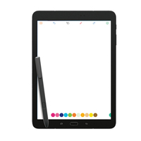 Stylet tactile en métal EMR S Pen avec 9 heures d'autonomie de la batterie, 13 cm, pour Tab S3 SM-T820 T825 T827