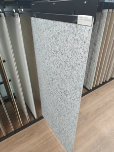 Carrelage en porcelaine flexible gris sésame moderne à surface litchi, <span class=keywords><strong>pierre</strong></span> souple MCM pour façade extérieure de villa et revêtement mural intérieur - Product Image 4