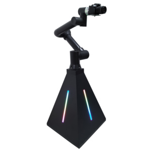 Portátil Selfie <span class=keywords><strong>360</strong></span> grados <span class=keywords><strong>plataforma</strong></span> Spinner negocios Photobooth Glambot Robot para boda evento Robot brazo para cámara - Product Image 5