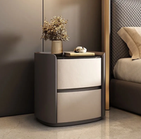 Armoire de chevet haut de gamme, moderne, minimaliste et luxueuse pour chambre à coucher