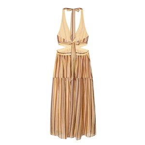 TAOP&ZA 2026 Nouvelle Robe Élégante et <span class=keywords><strong>Sexy</strong></span> pour Femme, Tendance, Simple, Coupe Ajustée, Sans Manches, Découpée, avec Ceinture à Nouer 1333542 - Product Image 2
