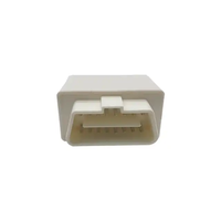 Weißer 33 MM OBD-Stecker mit Rückabdeckung OBD2-Gehäuse OBDII-Gehäuse von SETOCONT