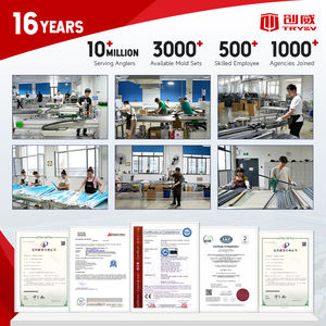 חכה איכותית מבית TRY&V, ארגונומית, קלת משקל, עשויה סיבי פחמן, עמידה בפני קורוזיה, לחכות דיג מסוג ספינינג. - Product Image 4