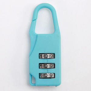 Cadenas multi-couleurs réutilisables anti-vol à trois positions avec mot de passe, en alliage de fer et d'aluminium, pour la sécurité des enfants et usage domestique - Product Image 2