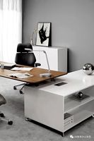Pieds de table de bureau en acier chromé en forme de poste de travail exécutif pour utilisation hôtelière, design moderne, taille personnalisable, durable