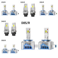 Ampoule LED super lumineuse série 75W D 6500K température de couleur Plug and Play lumière au xénon Canbus Mini taille Hid D3S D5S D8S ampoule