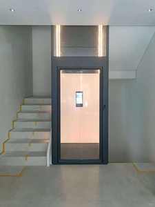 Ascenseur de villa à haute sécurité, best-seller, 320 kg-400 kg, machine de traction sans engrenage automatique à courant alternatif pour entrepôts, hôtels - Product Image 6