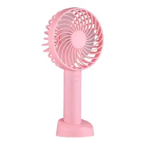 New Design Adjust 180 Degree 2 In 1 Led Light Hand Usb Mobile Mini Fan Electric Portable Rechargeable Handheld Fan With Lamp