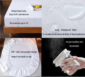 Impermeabile Re Regina Doppia Singola Doppia Con Letti Singoli Letto Bug Bambini Materasso a Prova di Acqua Della Copertura Della Protezione - Product Image 6