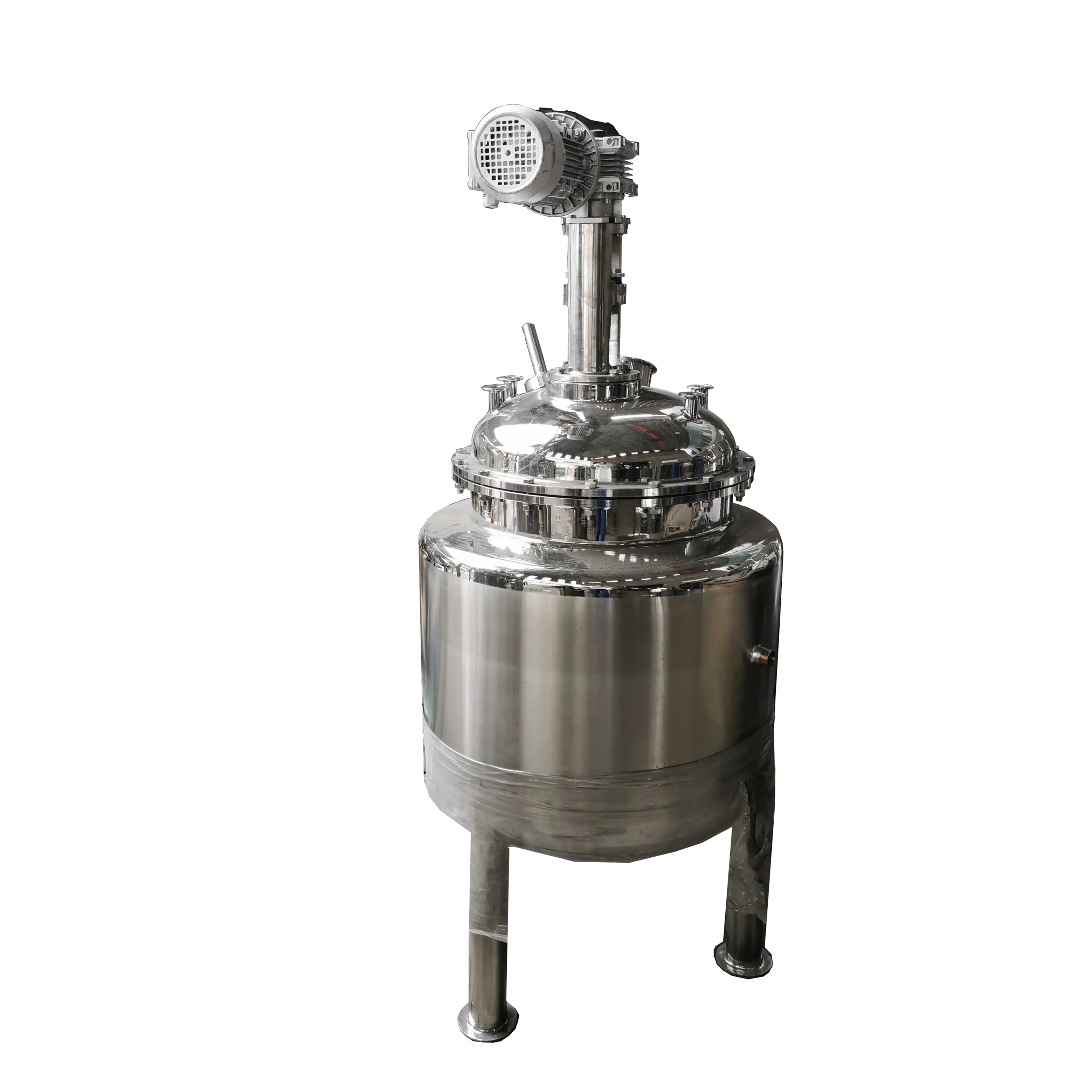 Aço inoxidável 1000l-50000l contínuo reator de tanque agitado reator industrial preço