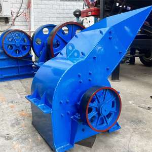 Concasseur à marteaux PC400x300 avec tamis, petit concasseur de pierres diesel portable, broyeur à marteaux pour galets de rivière, fournisseur - Product Image 4